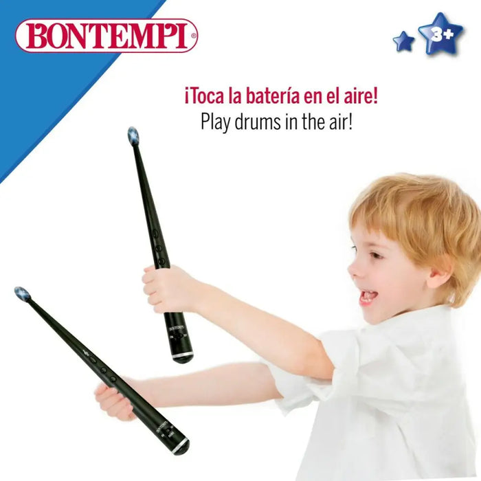 Drumsticks Bontempi Electric Black Light - Аудио И Hi-Fi Системи<<<Компютри| Електроника<<<BigBuy&&&Части и