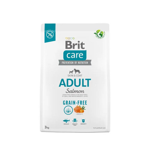 Dry food for adult dogs - BRIT Care Grain-free Adult Salmon - 3 kg - Dry foodDLP-KAS<<<For the dogDLP<<<ActionPL