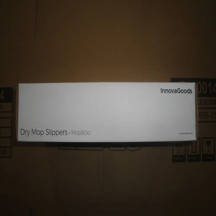 Dry Mop Slippers Mop&Go InnovaGoods - Почистване Прахосмукачки И Гладене<<<Дом Градина<<<BigBuy&&&Мопове и
