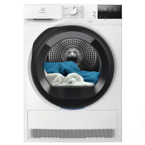 Dryer ELECTROLUX EW6D295GE 9 kg C Heat pump - Electrolux с 2 + 3 години гаранция до 31.12.2025 г.<<<Едра бяла