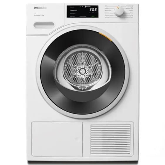 Dryer MIELE TWC640WP EcoSpeed&8kg Heat pump EcoDry Miele@home - Сушилни с термопомпа<<<Сушилни<<<Едра бяла
