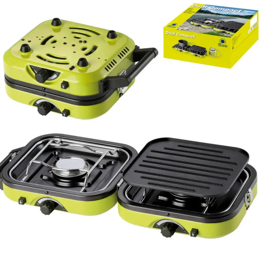 DUAL COMPACT + GRILL double camping stove - Others<<<HurtelXML