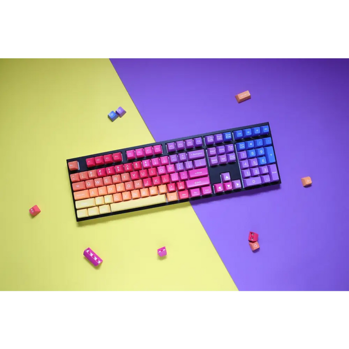 Ducky Afterglow Mechanical Keyboard Caps 108-Keycap Set ABS Double-Shot US Layout - Геймърски аксесоари<<<Геймърска