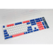 Ducky Bon Voyage 108-Keycap Set PBT Double-Shot US Layout Mechanical Keyboard Caps - Геймърски аксесоари<<<Геймърска
