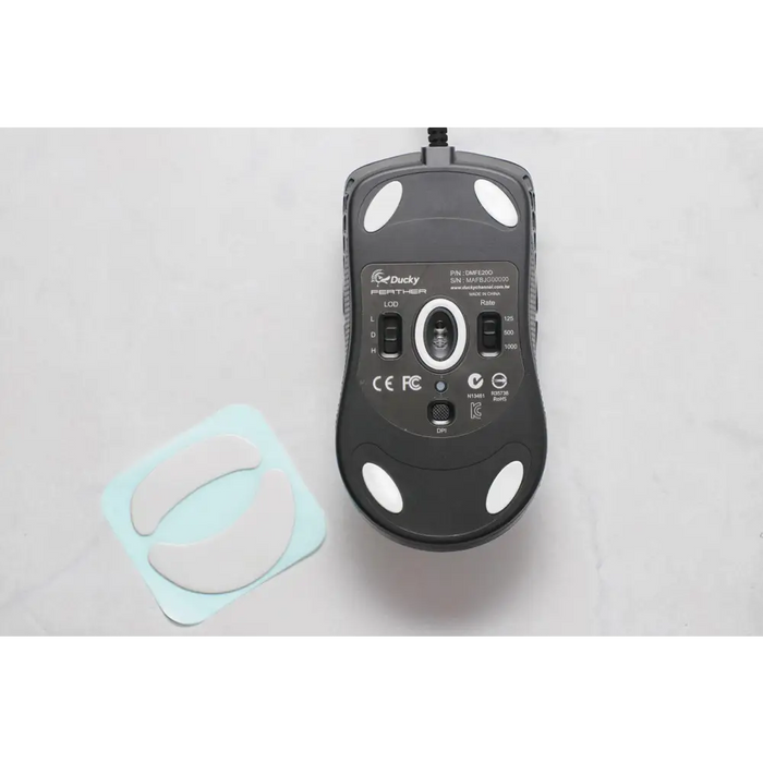 Ducky Feather mouse Gaming Ambidextrous USB Type-A Optical 16000 DPI - Геймърски мишки<<<Геймърска