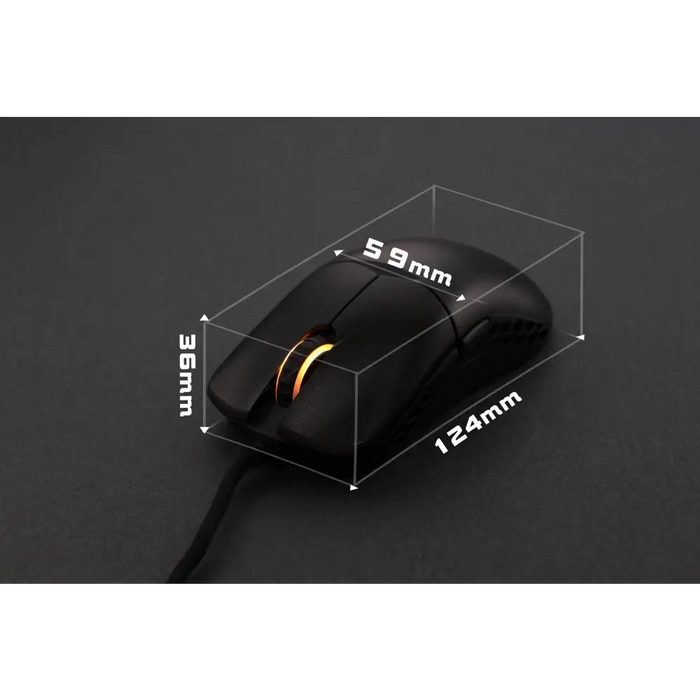 Ducky Feather mouse Gaming Ambidextrous USB Type-A Optical 16000 DPI - Геймърски мишки<<<Геймърска