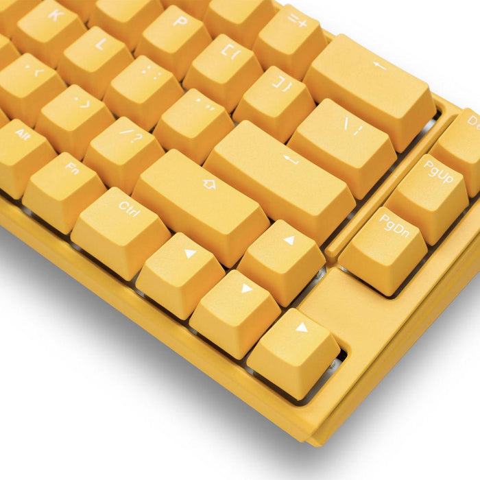 Gaming mechanical keyboard Ducky One 3 Yellow SF 65, Cherry MX Black switches