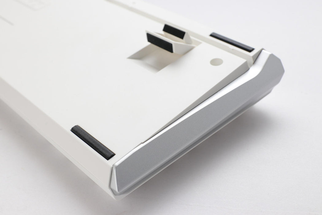 Gaming Mechanical Keyboard Ducky One 3 Pure White TKL Hotswap Cherry MX Clear, RGB, PBT Keycaps