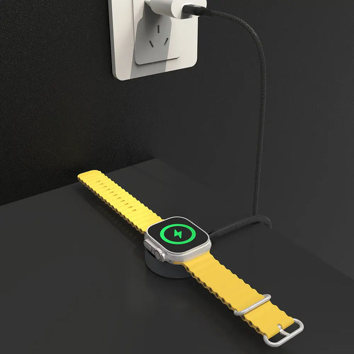 Dudao A12C Inductive Charger for Apple Watch 1.2m - Black - Cell phone USB charger<<<HurtelXML