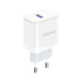 Dudao A20EU USB-A 18W network charger - white - Cell phone USB charger<<<HurtelXML