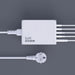 Dudao A228EU GaN charger 1x USB-A 4x USB-C PD 228W - white - Cell phone USB charger<<<HurtelXML