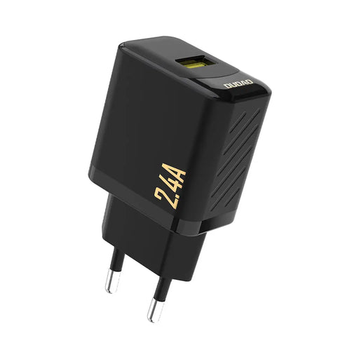 Dudao A23 2.4A USB-A Charger - Black - Cell phone USB charger<<<HurtelXML