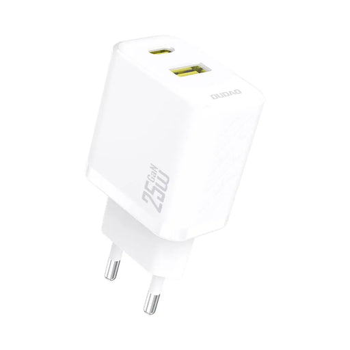 Dudao A26T GaN 25W USB-A USB-C Charger - White - Cell phone USB charger<<<HurtelXML
