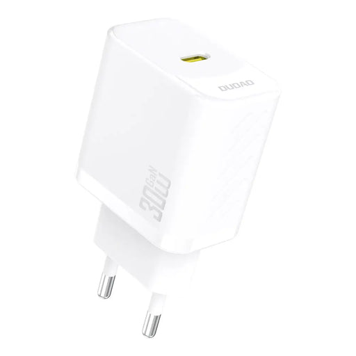 Dudao A27P 30W PD GaN USB-C Wall Charger - White - Cell phone USB charger<<<HurtelXML