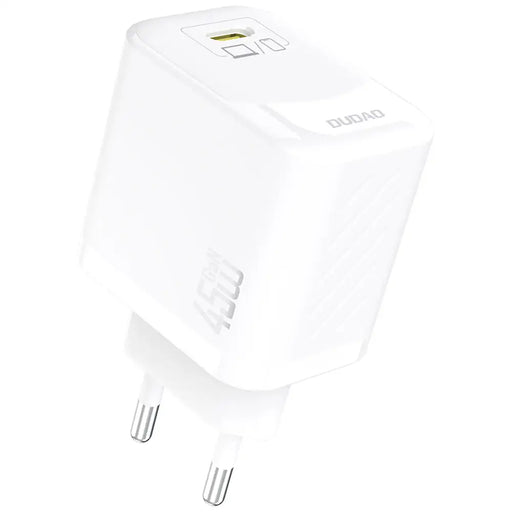Dudao A28 45W GaN USB-C Wall Charger - White - Cell phone USB charger<<<HurtelXML