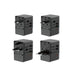 Dudao A35Pro 35W EU / UK / AUS / US / JP travel adapter 3x USB-C 2x USB-A - black - Cell phone USB charger<<<HurtelXML