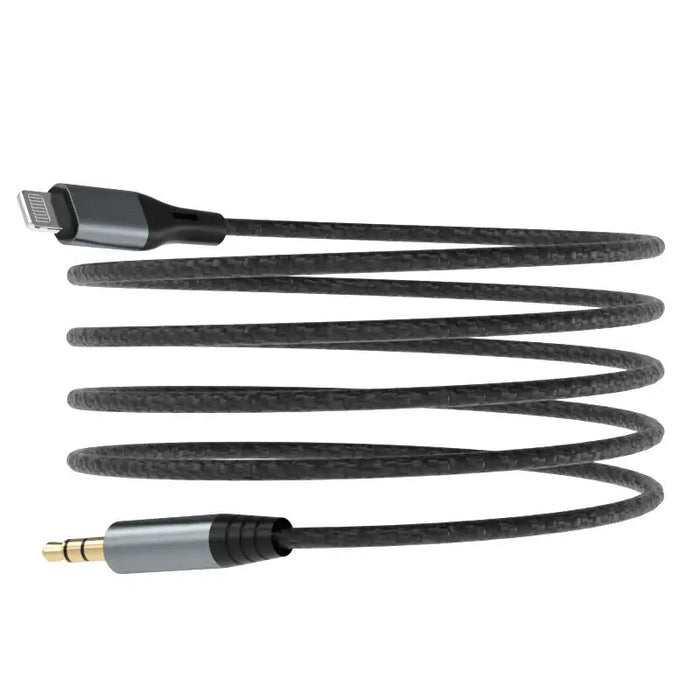 Dudao audio cable Lightning - mini jack 3.5mm 1m gray (L11PRO) - Audio cables<<<HurtelXML