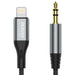 Dudao audio cable Lightning - mini jack 3.5mm 1m gray (L11PRO) - Audio cables<<<HurtelXML