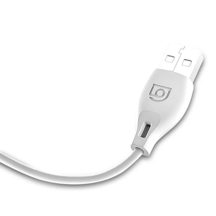 Dudao cable micro USB cable 2.4A 1m white (L4M 1m white) - Cell phone cables<<<HurtelXML