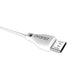 Dudao cable micro USB cable 2.4A 1m white (L4M 1m white) - Cell phone cables<<<HurtelXML