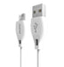 Dudao cable micro USB cable 2.4A 1m white (L4M 1m white) - Cell phone cables<<<HurtelXML
