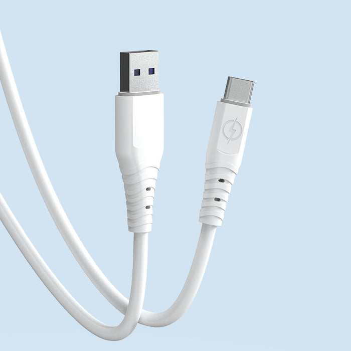Dudao cable USB - USB Type C 6A cable 1 m white (TGL3T) - Cell phone cables<<<HurtelXML