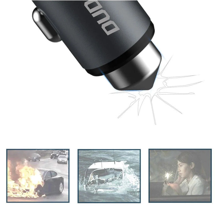 Dudao car charger 2x USB 3.1A gray (R5 gray) - Cell phone USB charger<<<HurtelXML