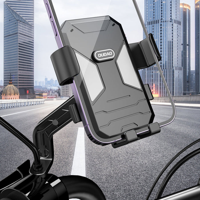 Dudao F7C+ bicycle / motorcycle phone holder - black - Cell phone holders<<<HurtelXML