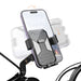 Dudao F7C+ bicycle / motorcycle phone holder - black - Cell phone holders<<<HurtelXML