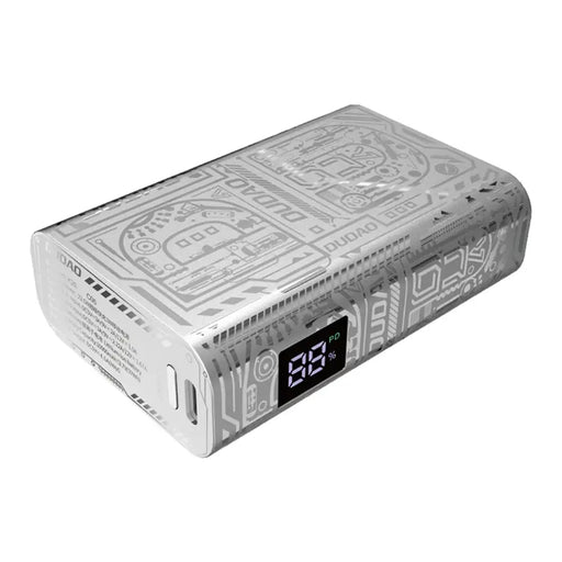 Dudao K20 USB-A / USB-C Powerbank 10000mAh 22.5W - silver - Powerbanks<<<HurtelXML