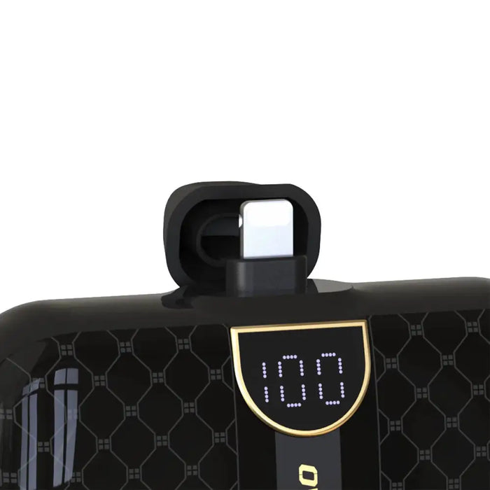 Dudao K20SL 5000mAh mini power bank with Lightning / USB-C connectors - black - Powerbanks<<<HurtelXML