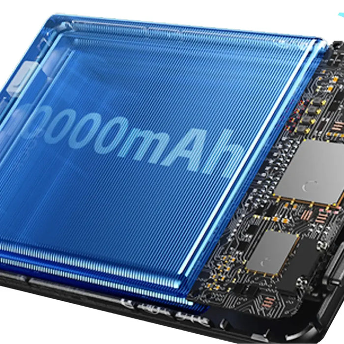 Dudao K29 10000mAh PD 20W MagSafe Power Bank with Metal Case Stand and Built-in USB-C/ Lightning Cables - Gray