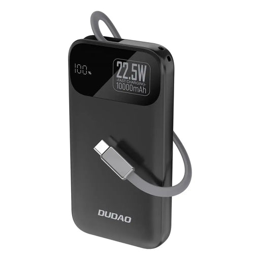 Dudao K31 Power Bank 10000 mAh 22.5W PD Black - Powerbanks<<<HurtelXML