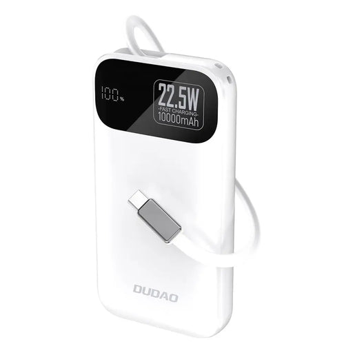 Dudao K31 Power Bank 10000 mAh 22.5W PD White - Powerbanks<<<HurtelXML