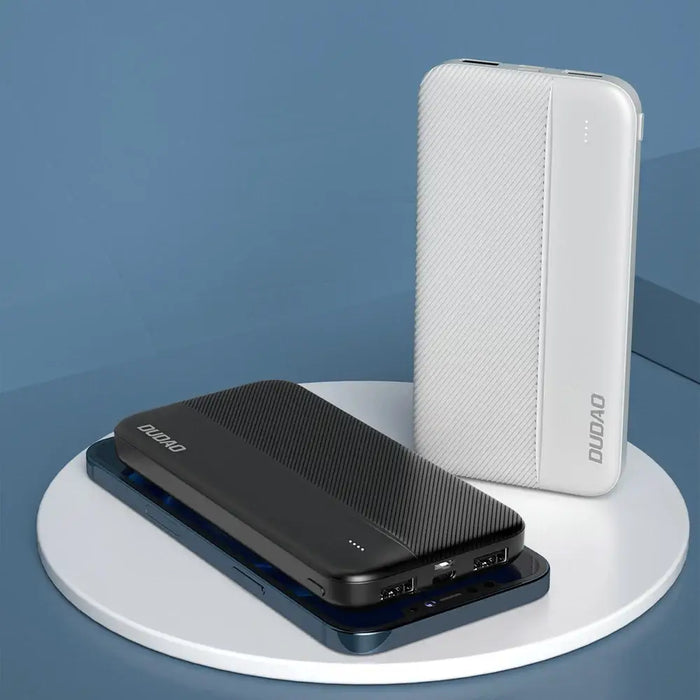 Dudao K4S powerbank 2x USB Type A 10000mAh 5V / 2A white - Powerbanks<<<HurtelXML