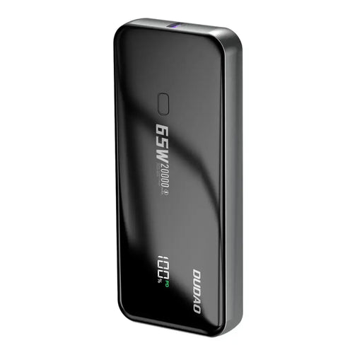 Dudao K65 20000mAh 65W Powerbank 1x USB-C 2x USB-A with display - black - Powerbanks<<<HurtelXML