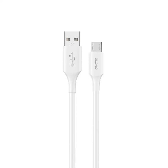 Dudao L2SM USB-A / micro USB 6A cable 1.2 m - white - Cell phone cables<<<HurtelXML