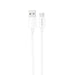 Dudao L4ST USB-A / USB-C cable 2A 1m - white - Cell phone cables<<<HurtelXML