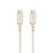 Dudao L7SCC USB-C - USB-C cable 100W 1m - beige - Cell phone cables<<<HurtelXML