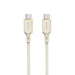Dudao L7SCC USB-C - USB-C cable 100W 2m - beige - Cell phone cables<<<HurtelXML