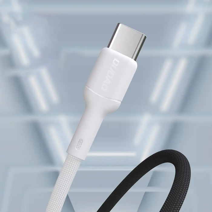 Dudao L9C 65W USB-C - USB-C Cable 1m - White - Cell phone cables<<<HurtelXML