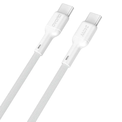 Dudao L9C Max 240W PD USB-C - USB-C 2m Cable - White - Cell phone cables<<<HurtelXML