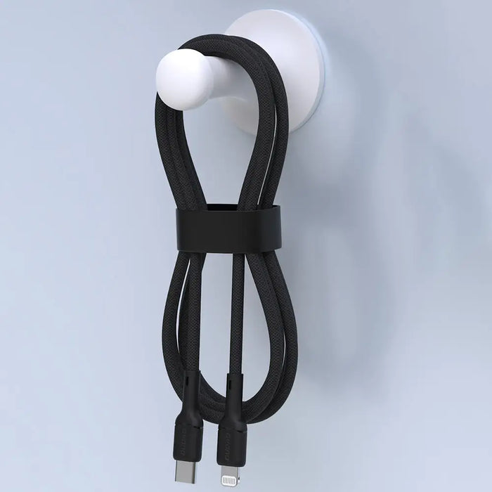 Dudao L9X 30W USB-C - Lightning Cable 1m - Black - Cell phone cables<<<HurtelXML