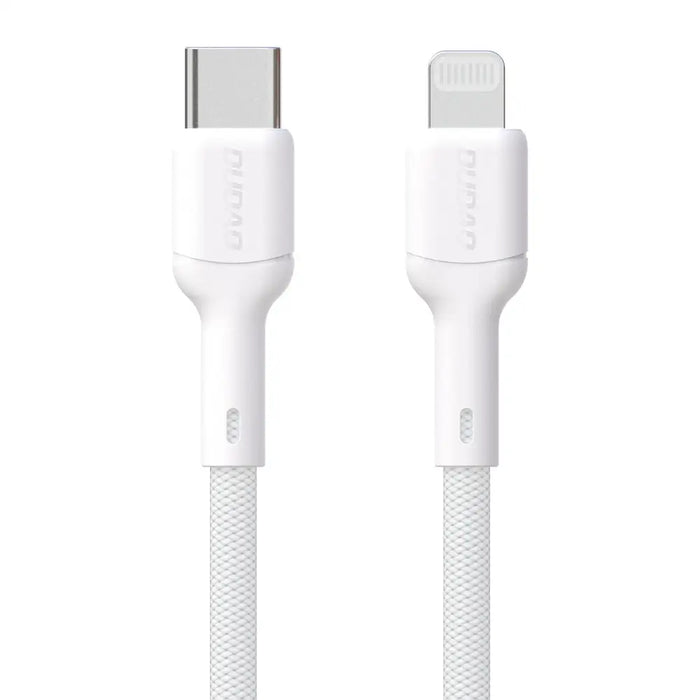 Dudao L9X 30W USB-C - Lightning Cable 1m - White - Cell phone cables<<<HurtelXML