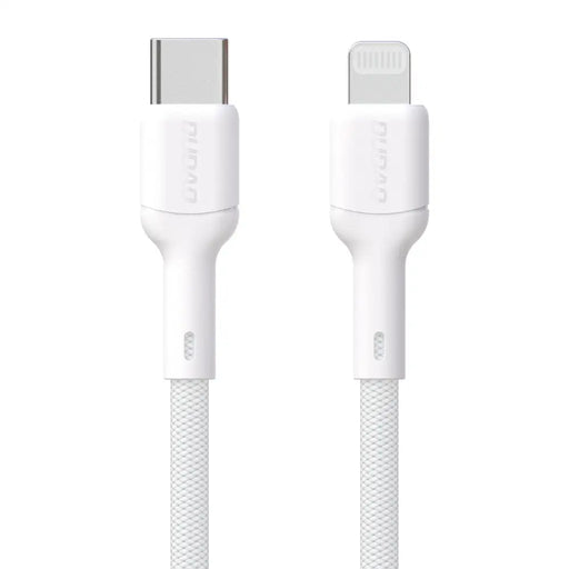 Dudao L9X 30W USB-C - Lightning Cable 2m - White - Cell phone cables<<<HurtelXML