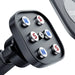 Dudao magnetic car phone holder with telescopic arm black (F6Max) - Cell phone holders<<<HurtelXML