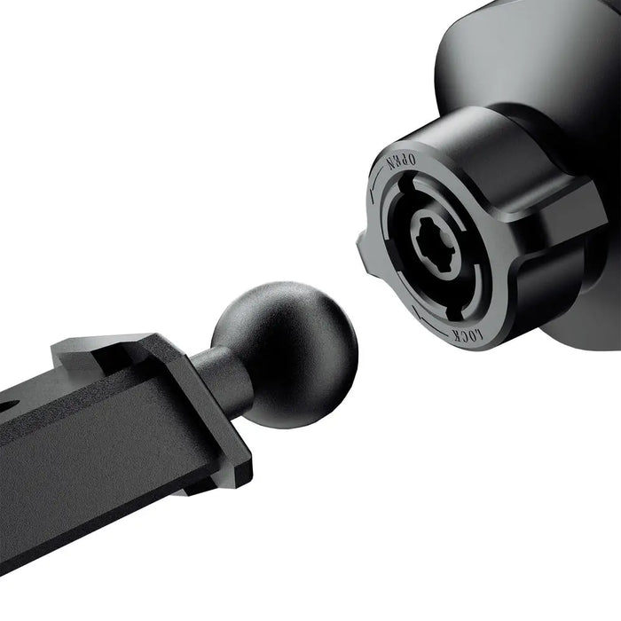 Dudao magnetic car phone holder with telescopic arm black (F6Max) - Cell phone holders<<<HurtelXML