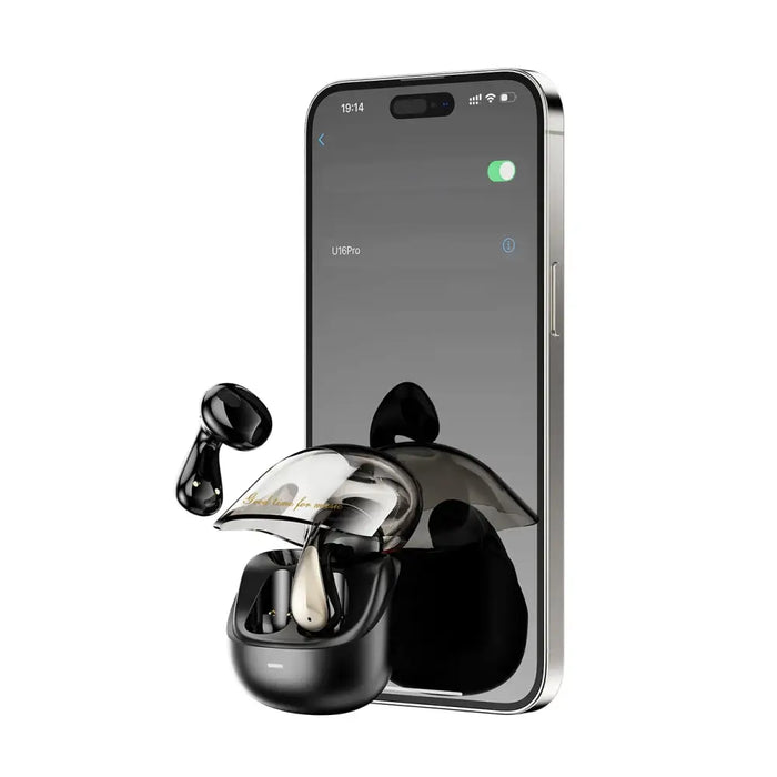 Dudao U16Pro TWS Bluetooth 5.3 wireless headphones - black - Headphones and speakers<<<HurtelXML