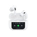 Dudao U19 in-ear TWS wireless Bluetooth 5.3 headphones with LED display - white - Headphones and speakers<<<HurtelXML