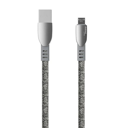 Dudao USB braided cable - micro USB 5 A 1 m gray (L3PROM gray) - Cell phone cables<<<HurtelXML